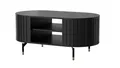 designimpex Couchtisch Design Couchtisch Roma DO-6 oval Wohnzimmertisch Stauraum Tisch Ablage