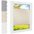 Foxx Plissee Plissee Klemmfix creme B 65 H 140 65 cm x 140 cm