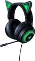 Razer Kraken Kitty - Kabelgebundenes Gaming Katzenohren-Headset (anpassbarer RGB Chroma-Beleuchtung, Mikrofon mit aktiver Rauschunterdrückung, Bedienelemente an der Ohrmuschel) Schwarz