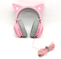 Razer Kraken Kitty Gaming Katzenohren-Headset RGB Chroma-Beleuchtung - Rosa