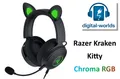 Razer Kraken Kitty Chroma RGB Headset - schwarz +++ GUT / OHNE POLSTER +++