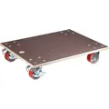 WAGNER Transporthilfe PROFESSIONAL 24 mm - 78 x 59 x 16 cm, 3in1 Schwerlastrollen Ø 100 mm, Tragkraft 1000 kg - 20134801