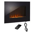 Dema Wandkamin Elektrokamin Kamin elektrisch mit Heizung und Fernbedienung 1800 W 61091-eol