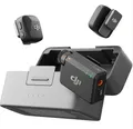 DJI Mic Mini Kabelloses Mikrofon-System (2 Sender, 1 Empfänger, Ladeschale) 10 g ultraleicht 400 m Reichweite