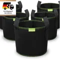 Mactoou Stofftopf 5 Stück 12 L Vliesstoff Pflanzsack Gr