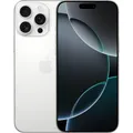Apple iPhone 16 Pro Max (1000 GB, White Titanium, 6.90", SIM + eSIM, 5G) (MYX53QL/A)