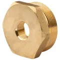 Messing Gewinde-Fitting Reduzierung 2"AG (DN 50) - 1/2"IG (DN 15) - schwere Ausführung