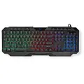 Nedis Wired Gaming Keyboard | GKBD110BKUS | Schwarz