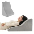 Lesekissen für Bett Sofa Venenkissen Keilkissen waschbar Bezug Stützkissen