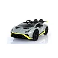ES-Toys Kinder Elektroauto Lamborghini Huracan STO Drift Fernbedienung MP3 USB grau