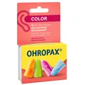 Ohropax Color 8 Stück in praktischer Box Ohrstöpsel Festival Konzert Party Lärm