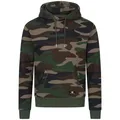 Janga Hoodie Herren Kapuzen Pullover Camo Grün Gr. 3XL
