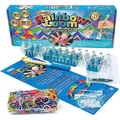 BANDAI - Rainbow Loom Original - Kreatives Hobby - Armbandherstellung - Webstuhl mit 600 Gummibändern - ‎Offizielle patentierte Lizenz - Spielzeug für Kinder ab 8 Jahren - CD00001