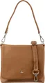 Prato S035-G genarptes PolyurethanUmhängetasche Handtasche mocha