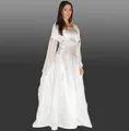MAYLYNN Kostüm Engel Elfe Mittelalter Kleid Anael, Größe M/L (40)