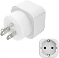 Hama Reiseadapter (weiß) Reisestecker