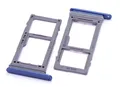 handywest Kompatibel für Samsung Galaxy S9 Plus SM-G965F Blau SIM Karten Card Micro SD Memory Halter Tray Slot Memory Karte Card SD Einschubfach SIM Card Holder Adapter Halterung