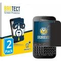 BROTECT Sichtschutzfolie Anti-Spy Privacy Folie Blaulicht-Schutz (2 Stk., Blackberry Classic Q20) (4312610)