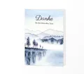 Danksagungskarten Trauer mit Umschlag, 12 Trauerkarten Danksagung "Nebel"