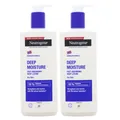 2x Neutrogena Deep Moisture Bodylotion Norwegische Formel trockene Haut je 400ml