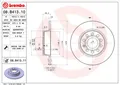 BREMBO 08.B413.11 Brake Disc for AUDI,AUDI (FAW),CUPRA,JETTA,SEAT,SKODA,SKODA (S