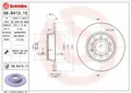 2x BREMBO 08.B413.11 Bremsscheibe hinten für AUDI SEAT SKODA VW