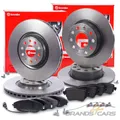 BREMBO BREMSSCHEIBEN Ø340/272 +BELÄGE VORNE+HINTEN FÜR SKODA OCTAVIA 4 5E 2.0 RS
