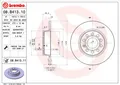 2 x BREMBO 08.B413.11 Bremsscheibe für AUDI,AUDI (FAW),CUPRA,JETTA,SEAT,SKODA,SK