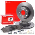 BREMBO BREMSSCHEIBEN+BELÄGE HINTEN FÜR AUDI A1 SEAT LEON 1P SKODA YETI VW GOLF 6