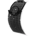 Flexible Monokristalline Solarplatte 25W 12V für Wohnmobile Boote Camping out...