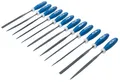 PEBARO M58 - Nadelfeilen-Set, 12-teilig, für weiche Materialien wie Holz, Kunsts