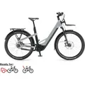 Winora Yakun R5 Pro, Wave, M50 - 750WH, Freilauf, Ice, 27,5", BoschSmart System