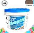 MAPEI Kerapoxy Epoxy Grout 2 kg Zweikomponentiger, säurebeständiger Epoxidharzklebstoff und Fugenmörtel für Wand und Boden (Terracotta Nr 143 2 kg)