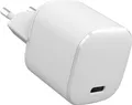 eSTUFF INFINITE - Netzteil - 100 % recycelter Kunststoff - 20 Watt - 3 A - Apple Fast Charge, PD 3,0, QC 3.0 (24 pin USB-C) - weiß (ES637025-BULK)