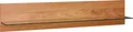 Wandboard - Eichenholz furniert - Glas - 163 x 31 cm