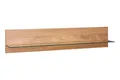 ELFO Wandboard LOLA, Eichenholz furniert, Glas, B 163 cm x H 31cm