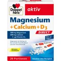 DOPPELHERZ Magnesium+Calcium+D3 DIRECT Pellets 20 St PZN 07014117