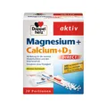 Doppelherz aktiv Magnesium + Calcium + D3 Direktgranul, 20 St. Beutel 7014117
