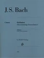 Sinfonien BWV 787-801 (Dreistimmige Inventionen), Ausgabe ohne Fingersatz: Urtextausgabe ohne Fingersatz (G. Henle Urtext-Ausgabe)