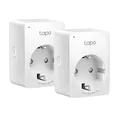 TP-Link Tapo P100 2er Mini Smart WLAN-Steckdose Fernzugriff kein Hub notwendig