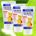 (65,00€/L) Nenedent Kinderzahncreme ohne Flur 3x50ml