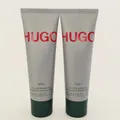 Hugo Boss Hugo Man All Over Shower Gel Duschgel 100ml (2 x 50ml) NEU OVP