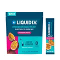 Liquid I.V. Hydration Multiplier Elektrolytpulver, einfaches Öffnen, Mischung für Ergänzungsgetränk (Passionsfrucht)