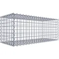 Gabiona Spiralgabione, LxHxT: 100 x 40 x 40 cm - silberfarben