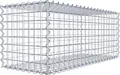 Gabione 100 cm x 40 cm x 40 cm (L x H x T), Maschenweite 5 cm x 5 cm, Spirale