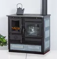 EEK A - Küchenofen Globe Fire Alhena Naturstein / Anschluss rechts EcoDesign