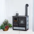 Küchenherd / Kohleherd / Holzküchenherd Globe-fire Alhena Naturst. re.