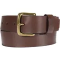 Carhartt Gürtel Bridle Leather Classic Buckle Belt, braun, mit Dornschnalle, Zaumzeugleder, Länge 97 cm