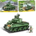 COBI 2550 Historical Collection WW2 Sherman M4A3E2 Jumbo Panzer