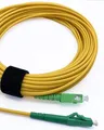 Elfcam - 1 m Glasfaserkabel SC/APC auf LC/APC Monomode Simplex 9/125 µm OS2 Patchkabel LSZH Gelb